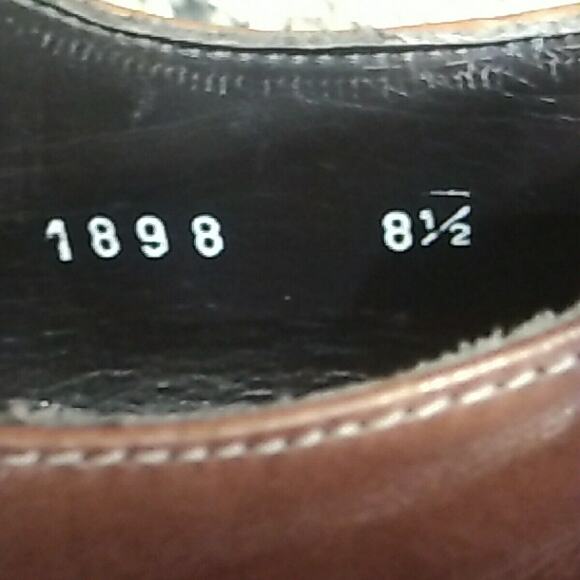 To Boot New York Adam Derrick Winston Leather Oxford Brown 1898 8.5 US Men's - Picture 12 of 12